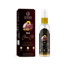 RUPAM Red Onion Hair Oil for Women | Scalp Treatment Oil for Women | Hair Growth Oil | Strong & Healthy Hair Growth | Nourishes and Revitalizes